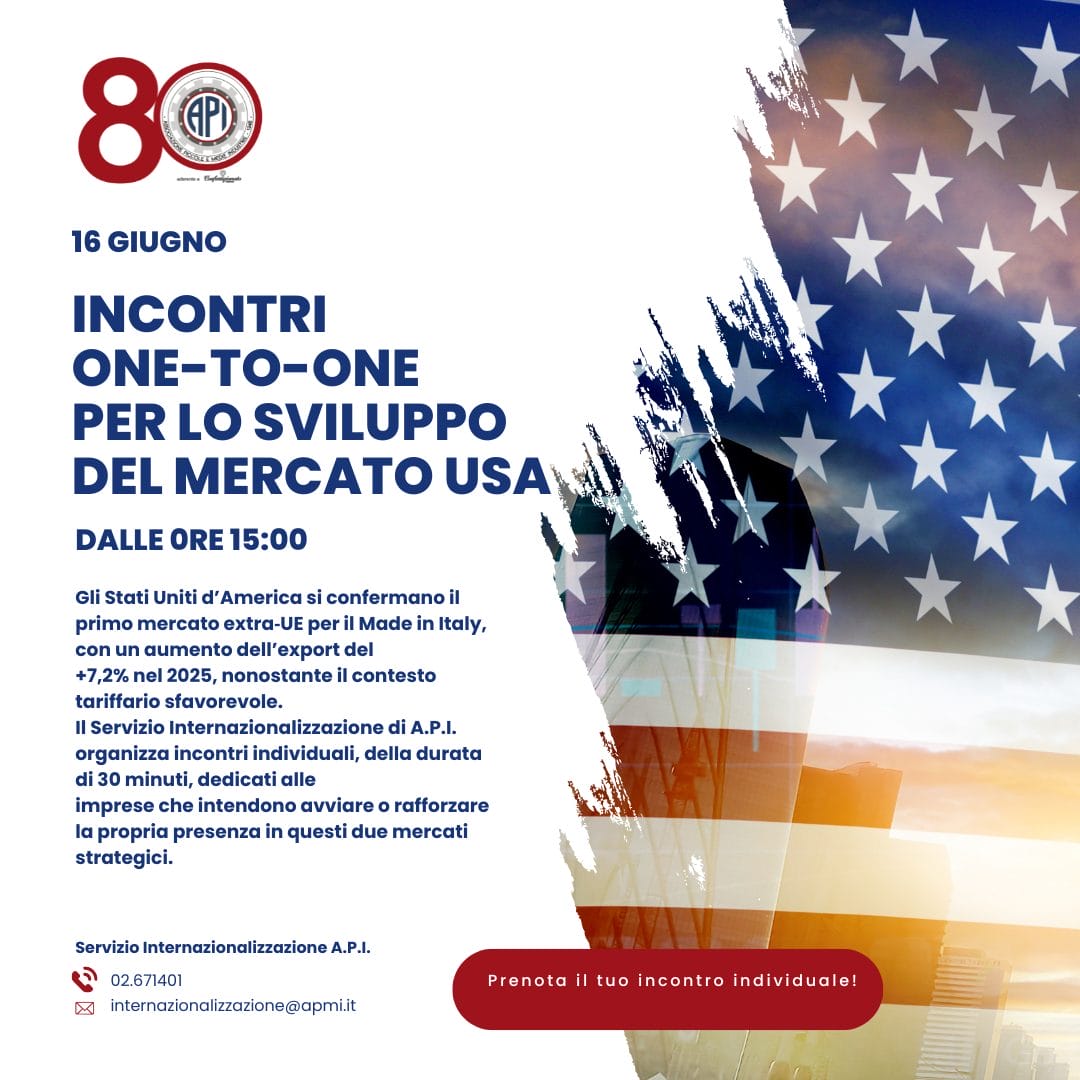 Incontri one-to-one per lo sviluppo del mercato USA